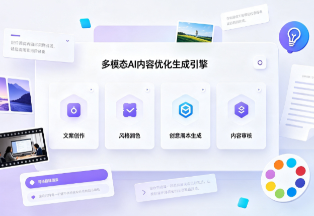 惠阳市AI智能内容优化创新 多模态生成技术丰富数字内容创作生态